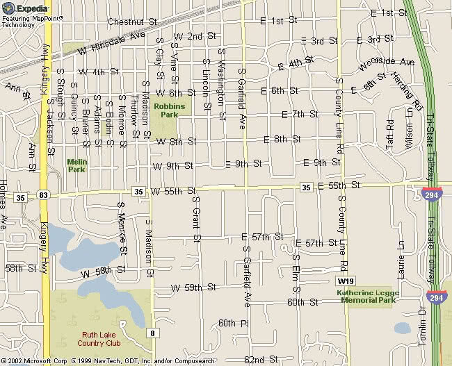 Map Of Hinsdale Il - Zorah Kiersten